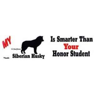  Smarter Siberian Husky Sticker 
