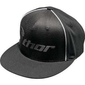   Thor Motocross Youth Hugo Hat   One size fits most/Black Automotive