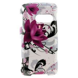 LG Rumor Touch (LN510) Protector Case Phone Cover   Purple Lotus Cell 