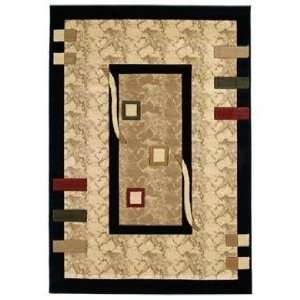 Mossa Collection Marquis Onyx 27x74 Area Rug 