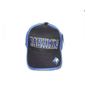  Bahamas country flag souvenir hat cap   One size fit   100 