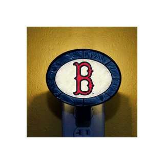  Boston Red Sox Art Glass Night Light