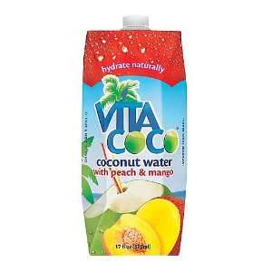 Vita Coco Coconut Water   Peach & Mango (17 fl.oz.)  