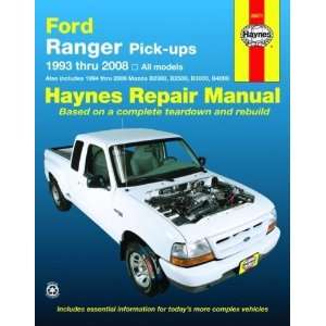  Ford Ranger Pick ups, 1993 2008 (Haynes Repair Manual 