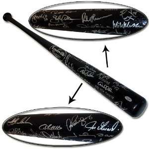 New York Yankees 2008 Team Signed Jeter Game Model Baseball Bat 