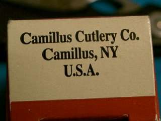 MIB VINTAGE CAMILLUS NEW YORK USA903S LOCKBACK FOLDING KNIFE KNIVES 