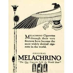  1924 Ad Smoke Melachrino Tobacco Cigarettes Smoking 