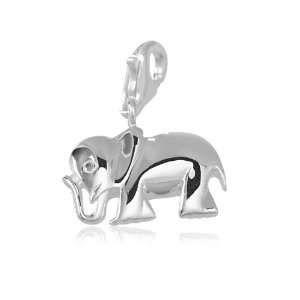   VINANI German 925 Sterling Silver Charm Pendant Elephant HEL Jewelry