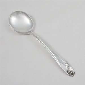  Daffodil by 1847 Rogers, Silverplate Round Bowl Soup Spoon 