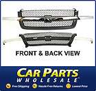 New Grille Assembly Grill Textured black Chevrolet Truck 2007 