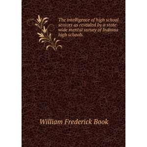   mental survey of Indiana high schools William Frederick Book Books