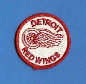 Detroit Red Wings NHL Hockey Small Patch Crest Yzerman  