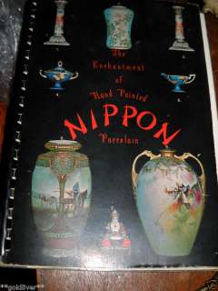 BOOK Hand Painted NIPPON Porcelain,Occupied,Price Guide  