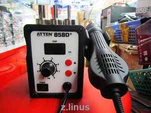 ATTEN AT858D+ SMD Hot Air Rework Station Solder Blower  