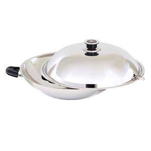 Stainless Steel Cooking Wok 