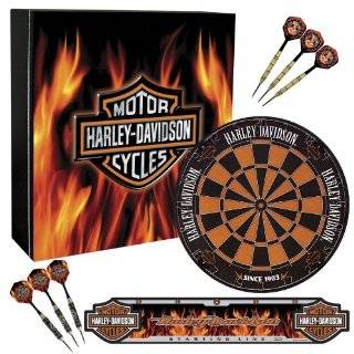 Harley Davidson® 61995 Bar and Shield Dartboard Cabinet Kit  