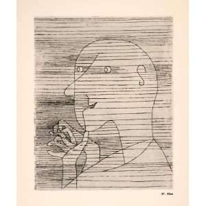   Draw German Expressionism   Original Halftone Print