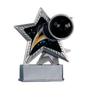  Trophy Paradise Resin Motion Star Award   Bowling Sports 