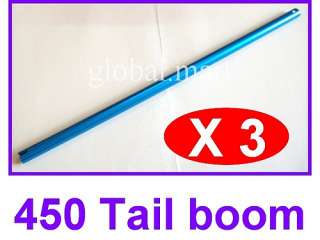 Compatible 3xL Tail boom, Main Shaft T rex 450 347mm US  