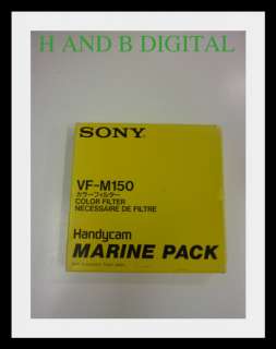   VF M150 Color Filter Handycam Marine Pack Original 027242456341  