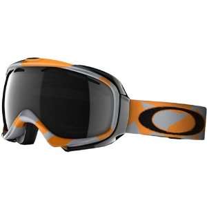  Factory Slant Orange Adult Snow Snowmobile Goggles Eyewear w/ Free 