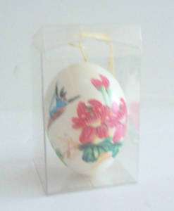 Real Hand Painted Egg Shell Ornament  