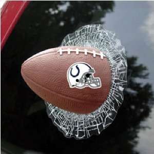 Indianapolis Colts NFL Shatter Ball Window Decal  Sports 