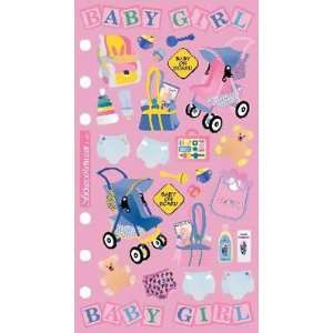  Baby Girl Scrapbook Stickers (BS03) Arts, Crafts & Sewing