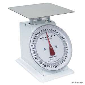 Detecto Large Mechanical Dial Scale   50 lb Capacity  