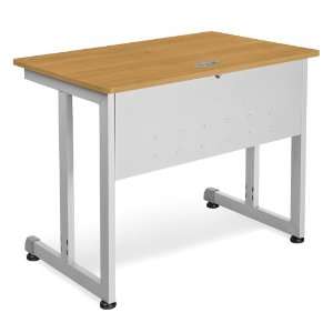 Modular Computer/Privacy Table   24x36 Laminate Maple   OFM 55139 