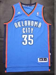 Kevin Durant Oklahoma City Thunder #35 Jersey Blue Swingman  