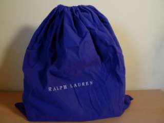 RALPH LAUREN COLLECTION Ricky 40 Bag Purse Calf Leather Canvas NWT $ 