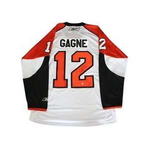  Simon Gagne Philadelphia Flyers Autographed Pro NHL Ice Hockey 