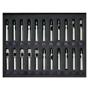 Stainless Steel Assorted Tattoo Tips Kit for Tattoo needles 22 pcs 