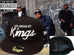 Los Angeles Kings snapback hat Dr Dre custom New Era 90s NWA style 
