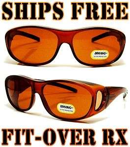   WrapAround Sunglasses FIT OVER Prescription RX Glasses New  