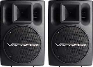   802 PV802 PV 802 8 400W Active Powered Karaoke Vocal Speakers (Pair