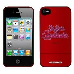  St Louis Cardinals on Verizon iPhone 4 Case by Coveroo 