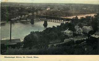 MN ST. CLOUD MISSISSIPPI RIVER BRIDGE 1913 R18933  