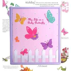  Dolce Mia Flowers and Butterflies Baby Memory Book Baby