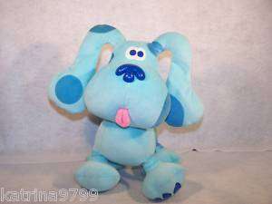 Nick Jr Blues Clues Dog Blue plush toy doll EDEN TOYS  