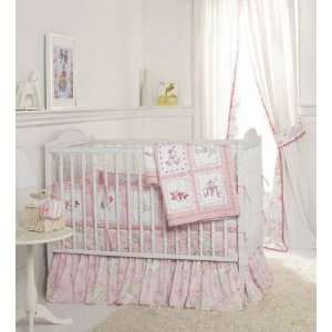  Pink Pagoda Crib Set Baby