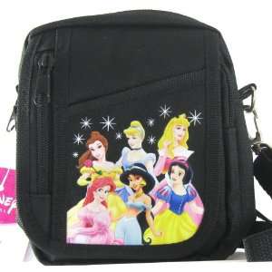  Princess Disney Princesses Black Camera Case Bag New 
