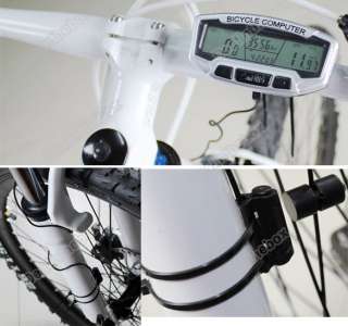   bike bicycle computer odometer speedometer sd558a clock stopwatch