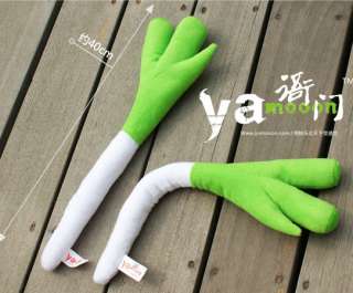 Vocaloid Hatsune Miku Cosplay Leek Plush Toy Doll 40cm  