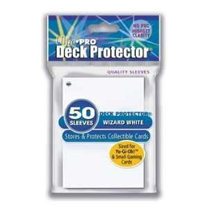  Ultra Pro Mini Deck Protector Box of 15 packs Wizard White 