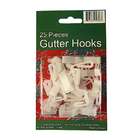 CC Christmas Decor Club Pack of 2,400 White Gutter Light Hooks 1.75