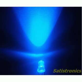 100pcs 3mm Ultra Bright Blue LEDs + 200pcs resistors  