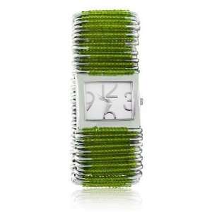  The Purple Door Safety Pin Watch PDW 02 Lime Lime Beauty
