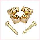 set of 2 gold roller string retainer trees retainers fender